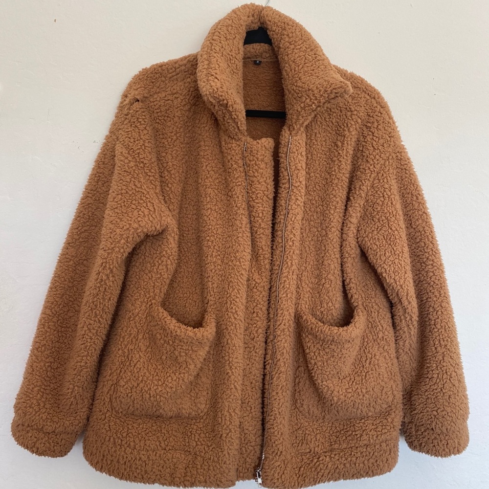 Really warm and good teddy coat